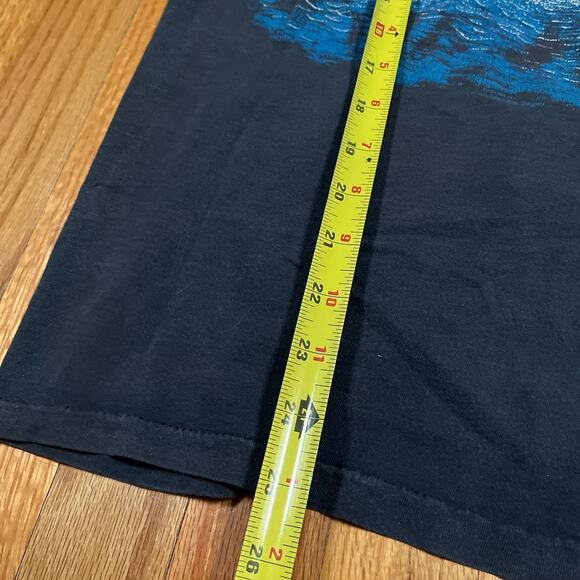 Vintage Bob Seger Shirt 1980 Against The Wind Single Stitch 80s USA Fade Holes - Picture 5 of 9